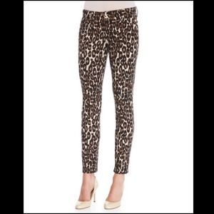 Kate Spade Leopard Print Jeans! Made in the USA.